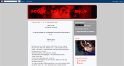 Desktop Screenshot of andarseteemeio.blogspot.com