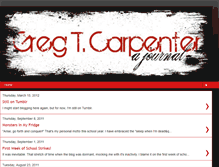 Tablet Screenshot of gregtcarpenter.blogspot.com