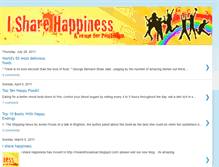 Tablet Screenshot of isharehappiness.blogspot.com