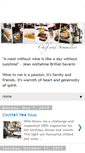 Mobile Screenshot of chefandsommelier.blogspot.com