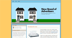 Desktop Screenshot of newbreedofadvertisers.blogspot.com