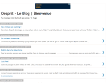 Tablet Screenshot of oesprit.blogspot.com