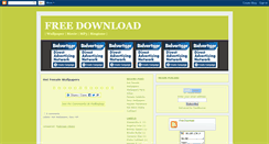 Desktop Screenshot of free-download-blogger.blogspot.com