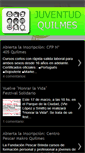Mobile Screenshot of direcciondejuventudquilmes.blogspot.com