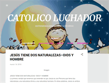 Tablet Screenshot of catolicoluchador.blogspot.com