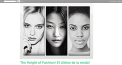 Desktop Screenshot of heightofashion.blogspot.com