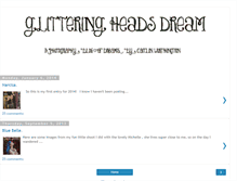 Tablet Screenshot of glitteringheadsdream.blogspot.com