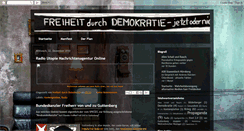 Desktop Screenshot of freiheit-durch-demokratie.blogspot.com