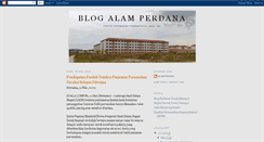 Desktop Screenshot of alam-perdana.blogspot.com