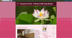 Desktop Screenshot of pranapassport.blogspot.com