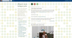 Desktop Screenshot of jillypoet.blogspot.com