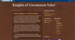 Desktop Screenshot of eumknights.blogspot.com