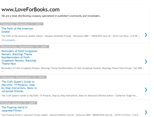 Tablet Screenshot of loveforbook.blogspot.com