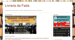 Desktop Screenshot of livrariadafada.blogspot.com
