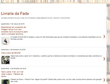 Tablet Screenshot of livrariadafada.blogspot.com