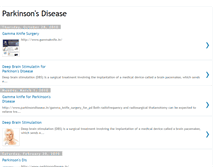 Tablet Screenshot of parkinsondiseaseindia.blogspot.com
