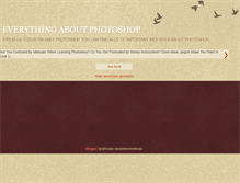 Tablet Screenshot of discover-photoshop.blogspot.com