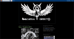 Desktop Screenshot of discargadirecta.blogspot.com