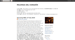 Desktop Screenshot of milongadelcorazon.blogspot.com