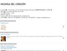 Tablet Screenshot of milongadelcorazon.blogspot.com