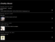 Tablet Screenshot of chunkydoubledeuce.blogspot.com
