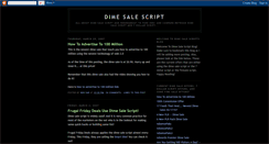 Desktop Screenshot of dimesalescript.blogspot.com