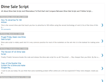 Tablet Screenshot of dimesalescript.blogspot.com