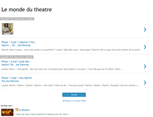 Tablet Screenshot of lemondedutheatreparjules.blogspot.com