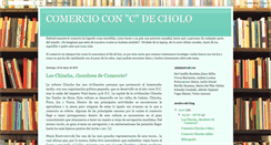 Desktop Screenshot of comercioconcholo.blogspot.com