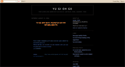 Desktop Screenshot of mundoyugiohgx.blogspot.com