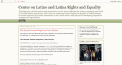 Desktop Screenshot of latinoandlatinarights.blogspot.com