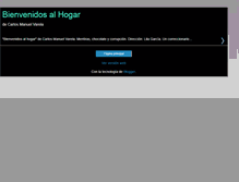 Tablet Screenshot of obrabienvenidosalhogar.blogspot.com