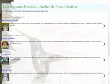 Tablet Screenshot of doceencantoeventos.blogspot.com