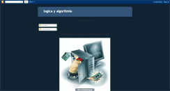 Desktop Screenshot of logicayalgoritmiadeefra.blogspot.com