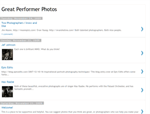Tablet Screenshot of greatperformerphotos.blogspot.com