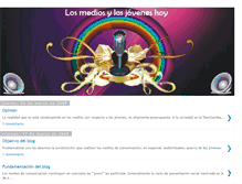 Tablet Screenshot of losmediosylosjoveneshoy.blogspot.com