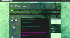 Desktop Screenshot of faziahanacollections.blogspot.com