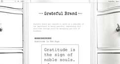 Desktop Screenshot of gratefulbrand.blogspot.com