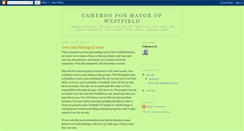 Desktop Screenshot of cameronformayor.blogspot.com