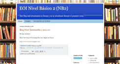 Desktop Screenshot of eoi-nb2.blogspot.com