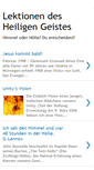 Mobile Screenshot of lektionenheiligergeist.blogspot.com