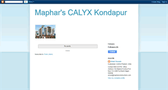 Desktop Screenshot of mapharcalyx.blogspot.com