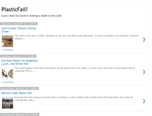 Tablet Screenshot of plasticfail.blogspot.com