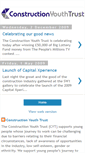 Mobile Screenshot of constructionyouthtrust.blogspot.com
