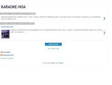 Tablet Screenshot of karaokenoa.blogspot.com