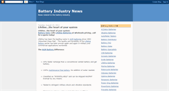 Desktop Screenshot of batterysalesusa.blogspot.com