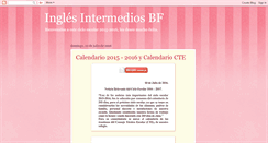 Desktop Screenshot of intermediatenglishbf.blogspot.com