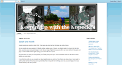 Desktop Screenshot of keepinupwithkopeckis.blogspot.com