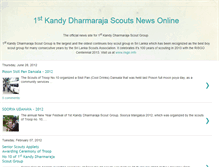 Tablet Screenshot of dharmarajascouts.blogspot.com