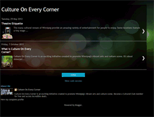 Tablet Screenshot of cultureoneverycorner.blogspot.com